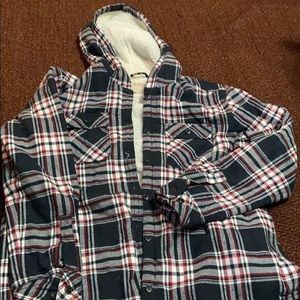 Lined flannel jacket!